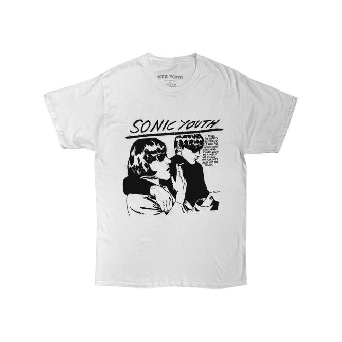 Rock Off Goo Sonic Youth T Shirt White