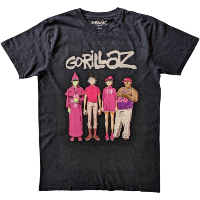 Rock Off Gorillaz Cracker Island Black
