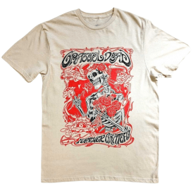Rock Off Grateful Dead Forever Red Frame T Shirt Sand