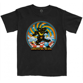 Rock Off Grateful Dead Star Bears T Shirt - Black