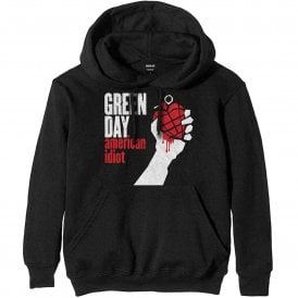 Rock Off Green Day American Idiot Hoody in Black