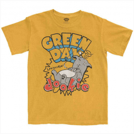 Rock Off Green Day Dookie Longview T Shirt - Orange