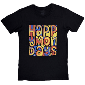 Rock Off Happy Mondays Greatest Hits T-Shirt - Black