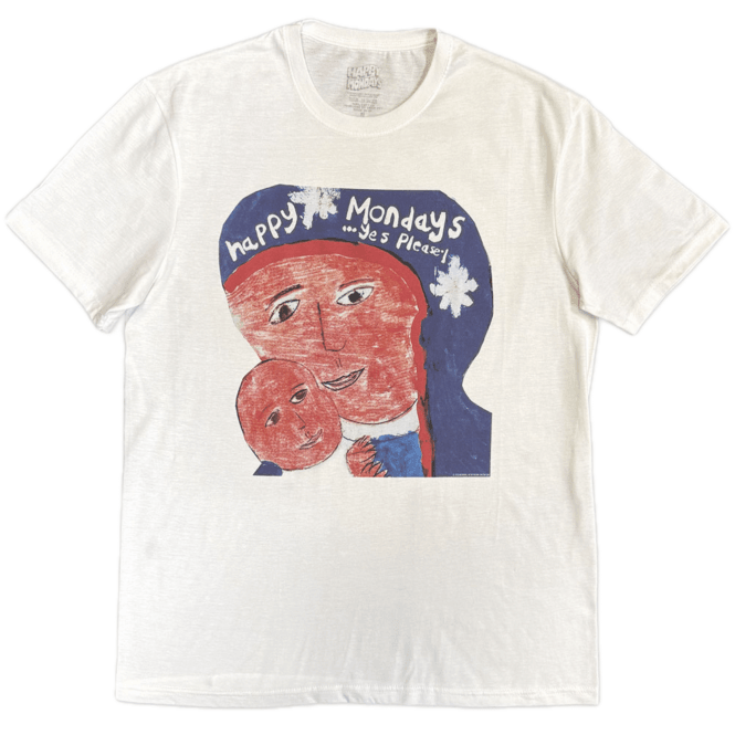 Rock Off Happy Monday's Yes Please T-Shirt - White