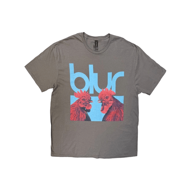 Rock Off Hens Teeth Blur T Shirt Charcoal
