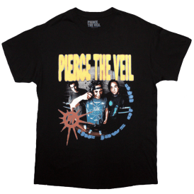 Rock Off I Cant Hear You Pierce The Veil T-Shirt - Black