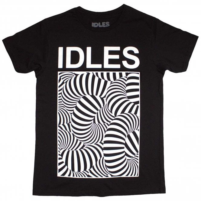Rock Off Idles Psych Tibes T Shirt Black