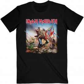 Rock Off Iron Maiden Trooper T Shirt in Black