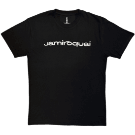 Rock Off Jamiroquai Logo Mono Black