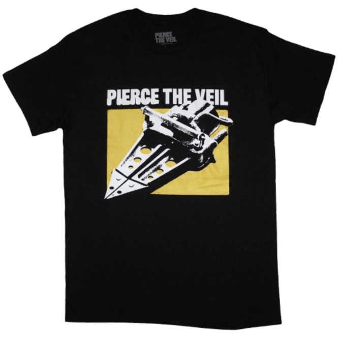 Rock Off Jaws Pierce The Veil T Shirt in Black
