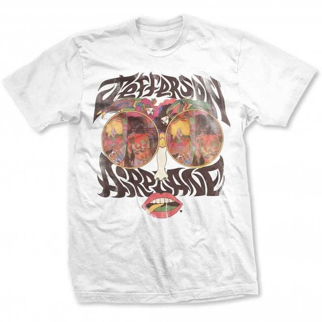 Rock Off Jefferson Airplane Lips White
