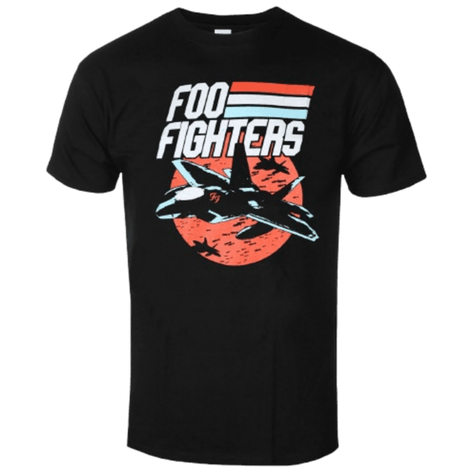Rock Off Jets Ff T Shirt in Black
