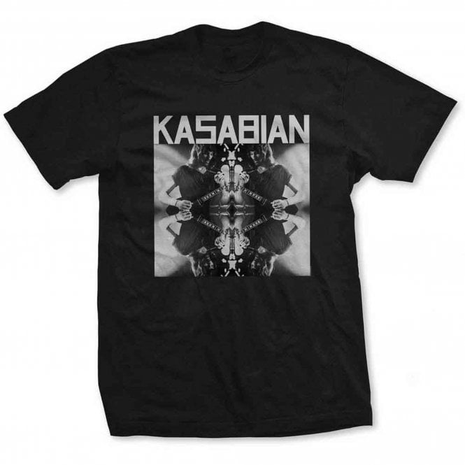 Rock Off Kasabian Solo Reflect T Shirt in Black