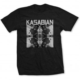 Rock Off Kasabian Solo Reflect T Shirt in Black