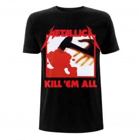 Rock Off Kill Em All Metallica T Shirt in Black