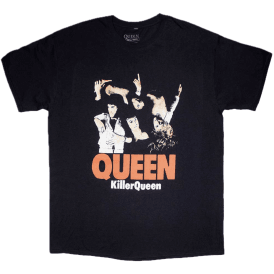 Rock Off Killer Queen T Shirt - Navy