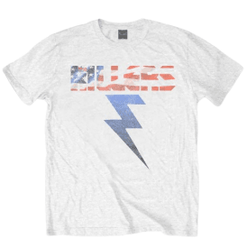 Rock Off Killers Bolt America T Shirt White