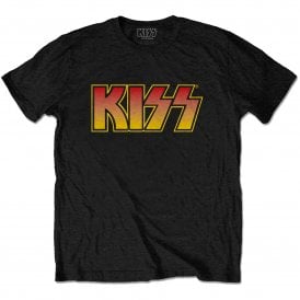 Rock Off Kiss Classic Logo T Shirt in Black