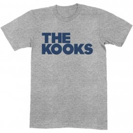 Rock Off Kooks Logo T Shirt in Grey