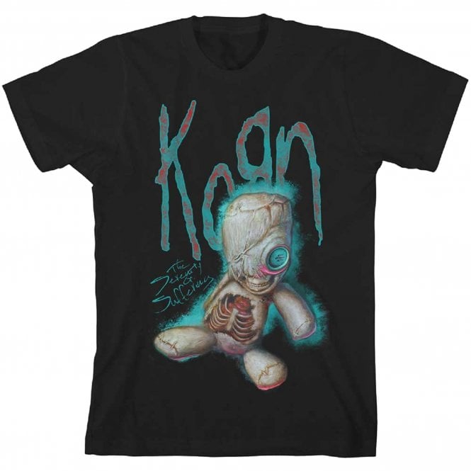 Rock Off Korn SOS Doll T Shirt in Black