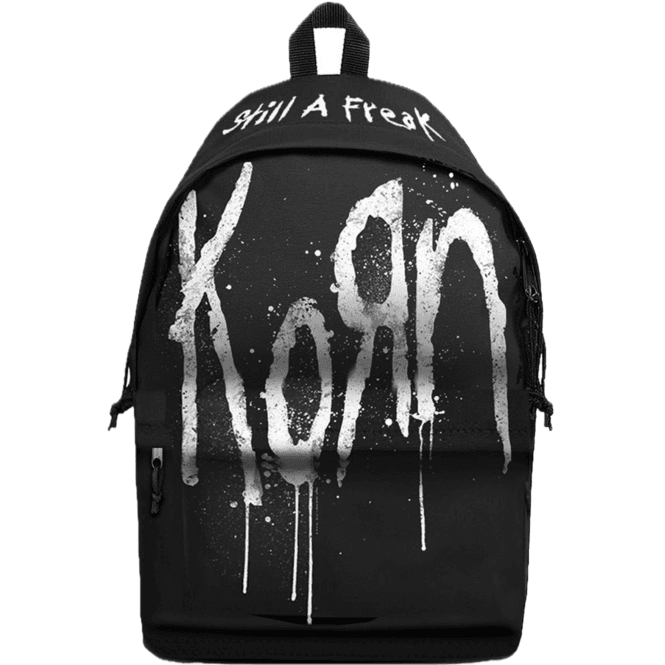Rock Off Korn Still A Freak Backpack - Black