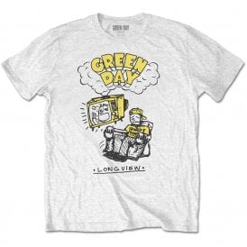 Rock Off Longview Doodle Green Day White