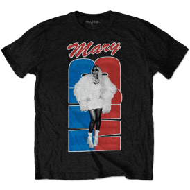 Rock Off Mary J Blige Team USA T-Shirt - Black