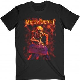 Rock Off Megadeath Peace Sells T Shirt in Black