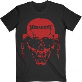 Rock Off Megadeth Vic Hi-contrast Red Black