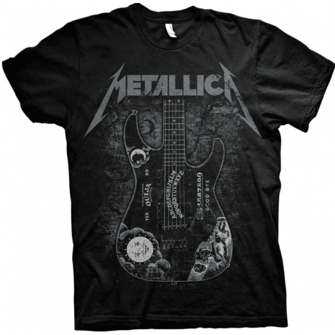 Rock Off Metallica Ouija T Shirt in Black