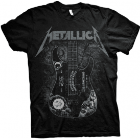 Rock Off Metallica Ouija T Shirt in Black