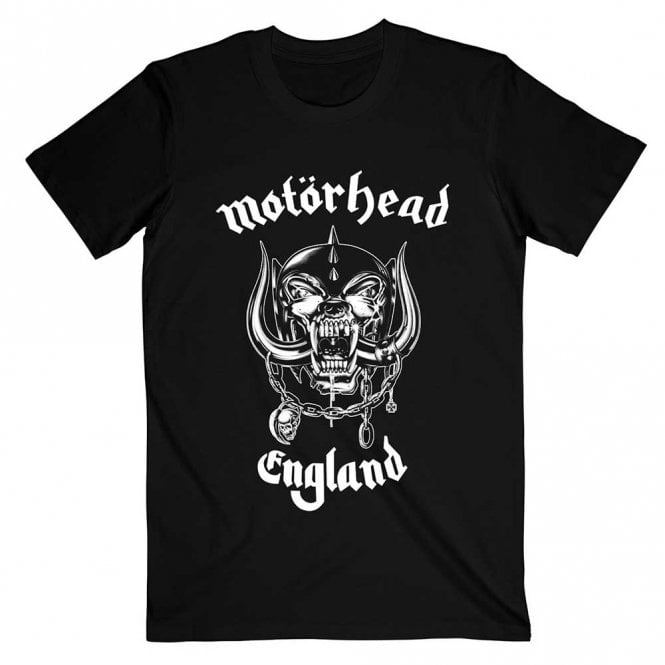 Rock Off Motorhead England T Shirt in Black