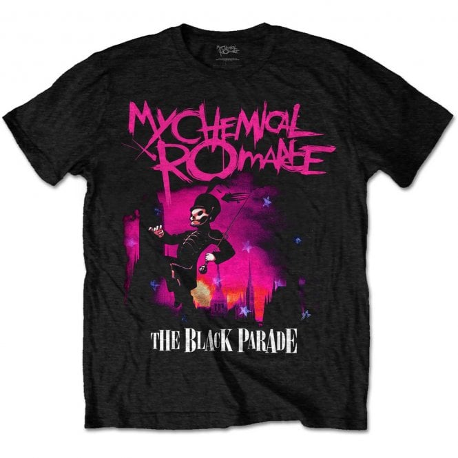 Rock Off My Chemical Romance March T Shirt in Black