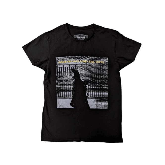 Rock Off Neil Young After The Gold Rush T Shirt Black
