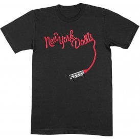Rock Off New York Dolls Lipstick Logo Black