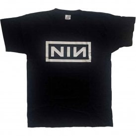 Rock Off Nine Inch Nails Classic Logo T Shirt in Black