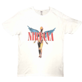 Rock Off Nirvana Angelic T Shirt White