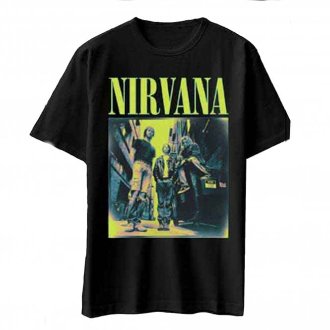 Rock Off Nirvana Kings Of The Street T Shirt in Black