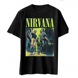 Rock Off Nirvana Kings Of The Street T Shirt in Black
