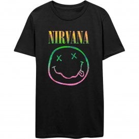 Rock Off Nirvana Sorbet T Shirt in Black