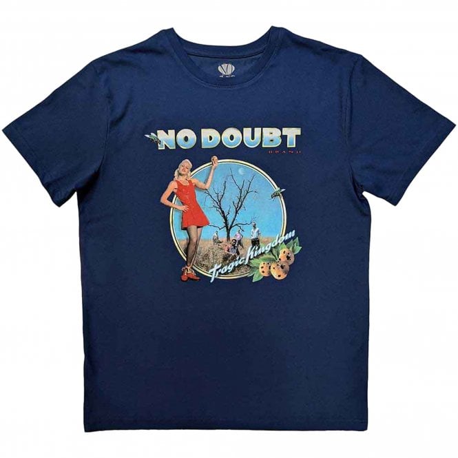Rock Off No Doubt Tragic Kingdom T Shirt in Denim
