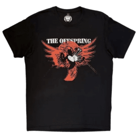 Rock Off Offspring Rise And Fall T Shirt in Black