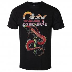 Rock Off Ozzy Osbourne Vintage Snake T Shirt in Black