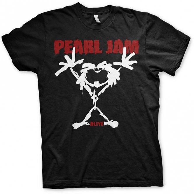 Rock Off Peal Jam Stickman Black