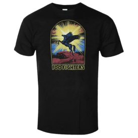 Rock Off Pegasus Ff T Shirt in Black