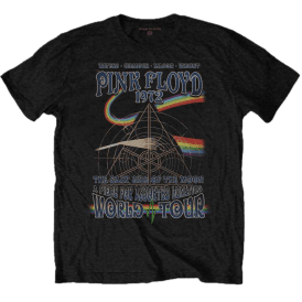 Rock Off Pink Floyd Assorted Lunatics T Shirt in Black