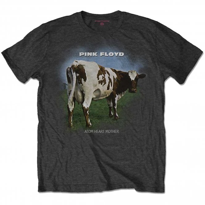 Rock Off Pink Floyd Atom Heart Mother Fade T Shirt in Charcoal