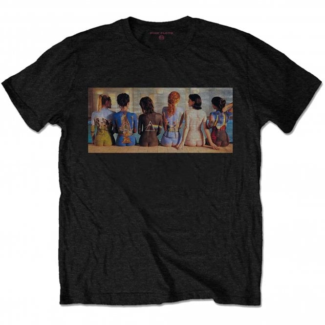 Rock Off Pink Floyd Body Paint Album Covers T Shirt in Black
