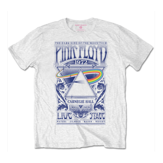 Rock Off Pink Floyd Carnegie Hall T-shirt in White
