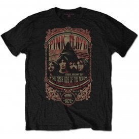 Rock Off Pink Floyd Portsmouth 1972 T Shirt in Black